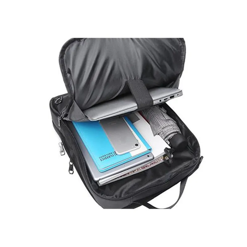 2-IN-1 LAPTOP BRIEFCASE CONVERTIBLE BACKPACK