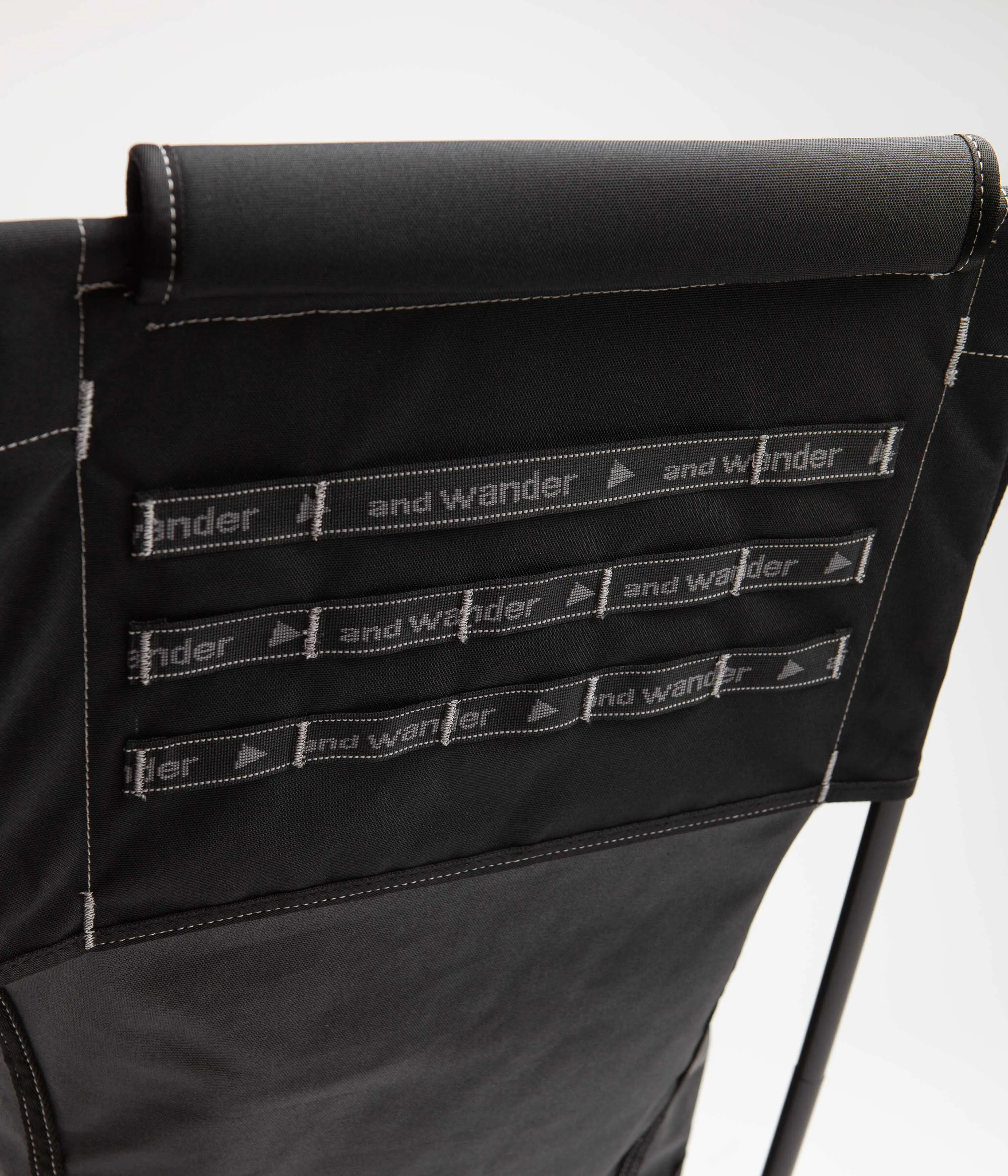 Helinox x and wander Collaboration - Folding Chair Two, Black - Lightweight, Portable Outdoor Chair