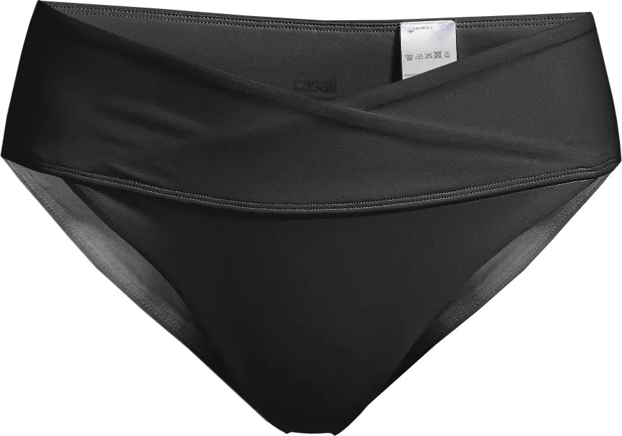 Casall Women&#x27;s High Waist Wrap Bikini Brief Black | Buy Casall Women&#x27;s High Waist Wrap Bikini Brief Black here | Outnorth