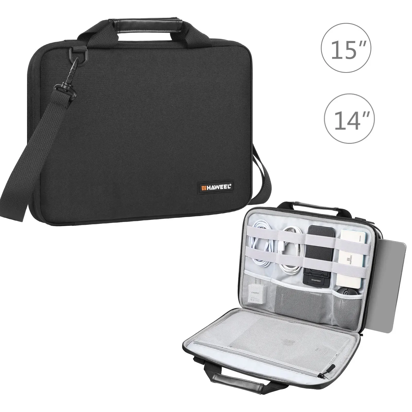 Crossbody Briefcase for 13.0-16.0 inch Laptops