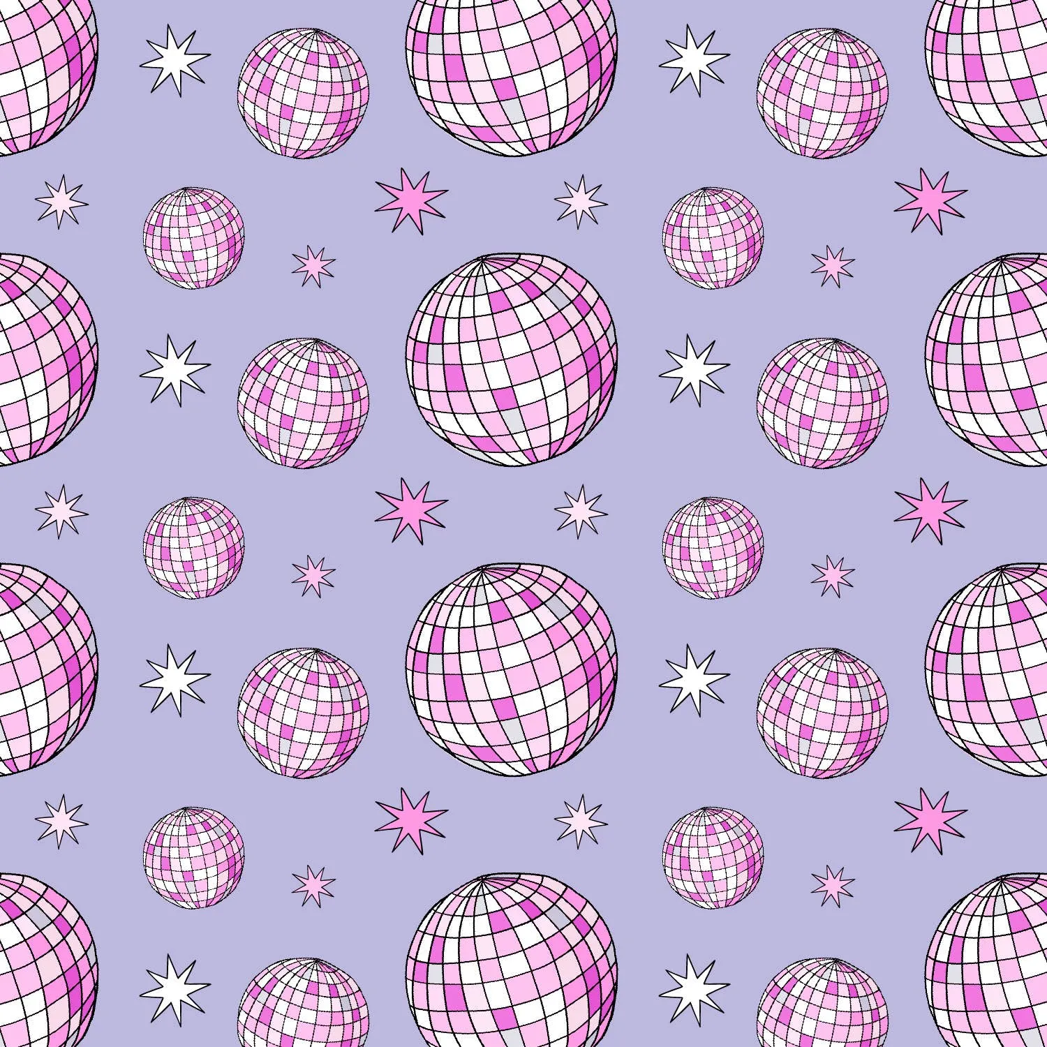Disco Ball Wrapping Paper
