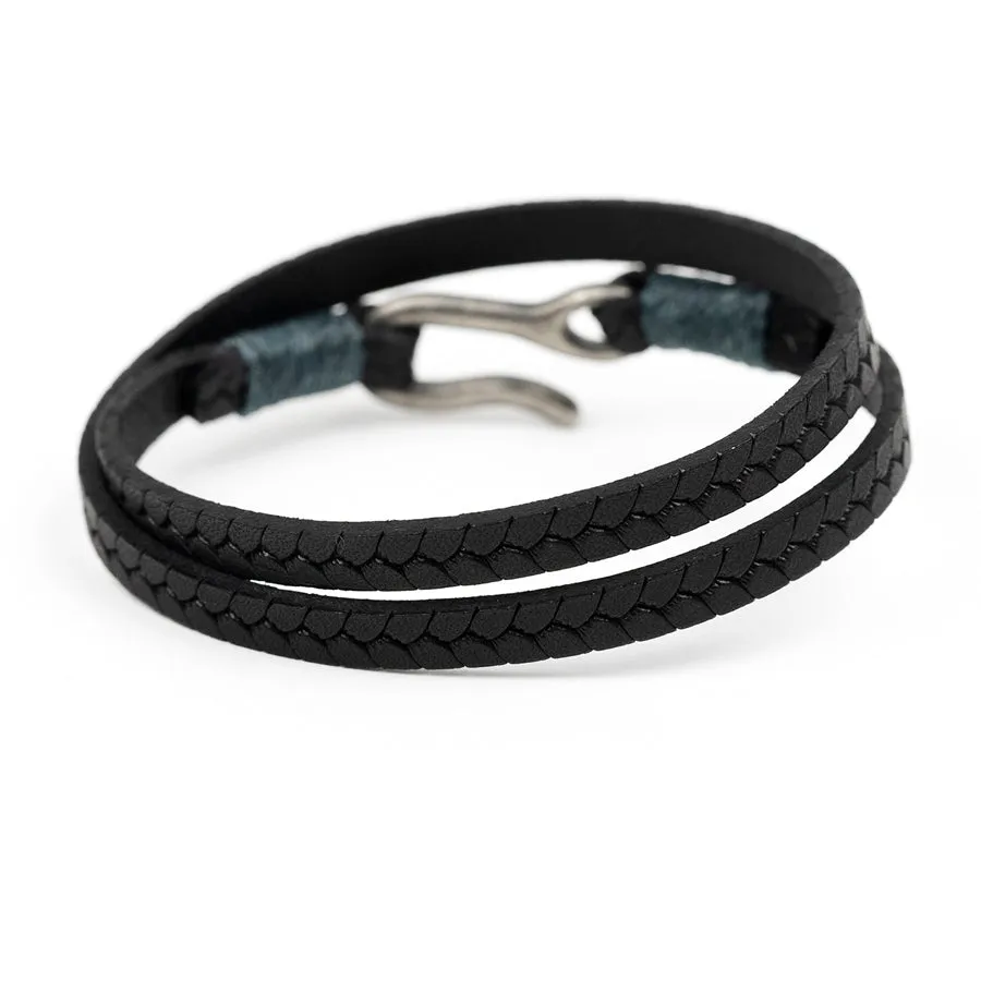 Embossed Braid Double Wrap