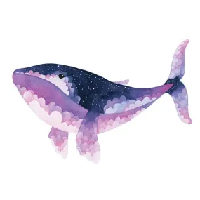 Greeting Card - Whale