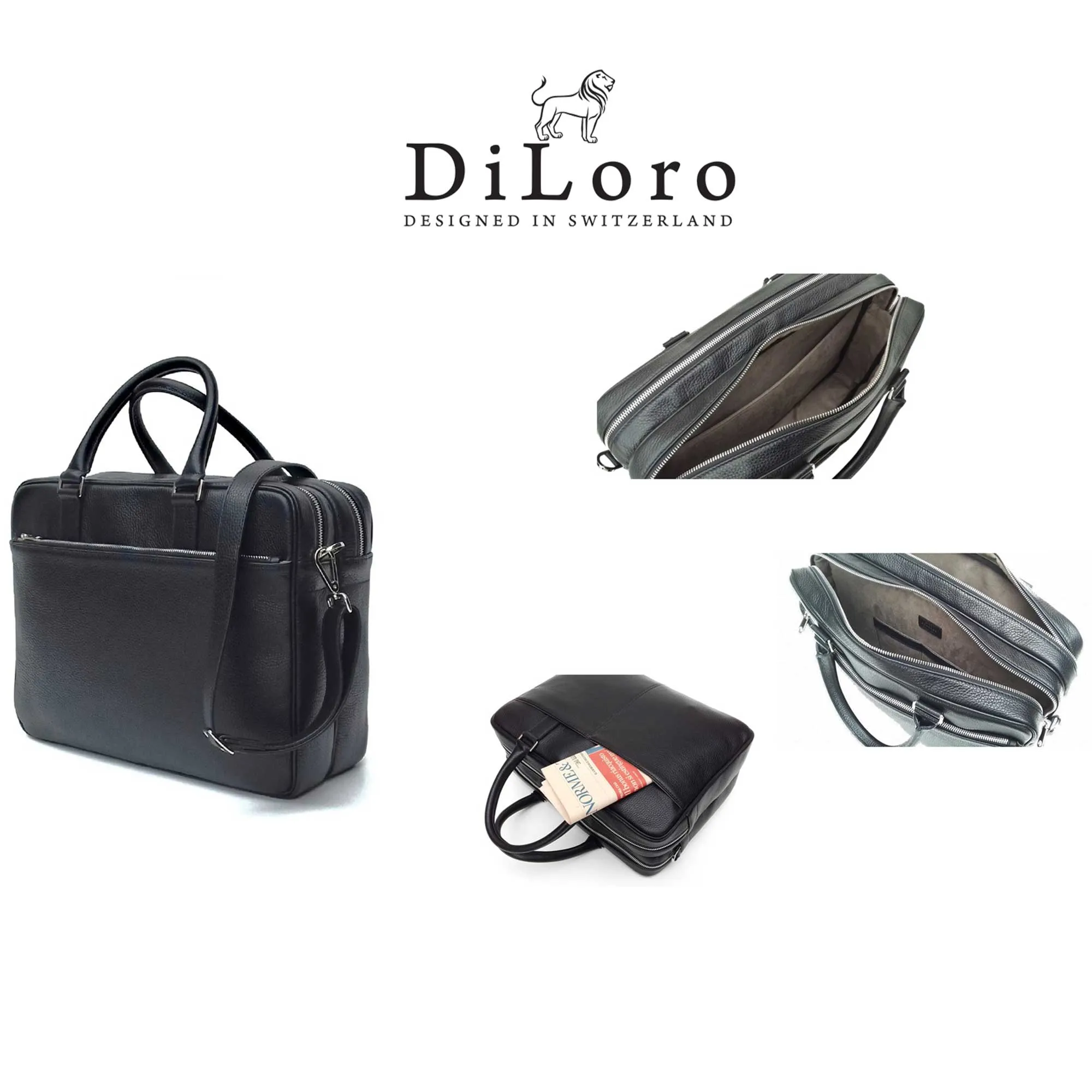 Italian Leather Briefcase