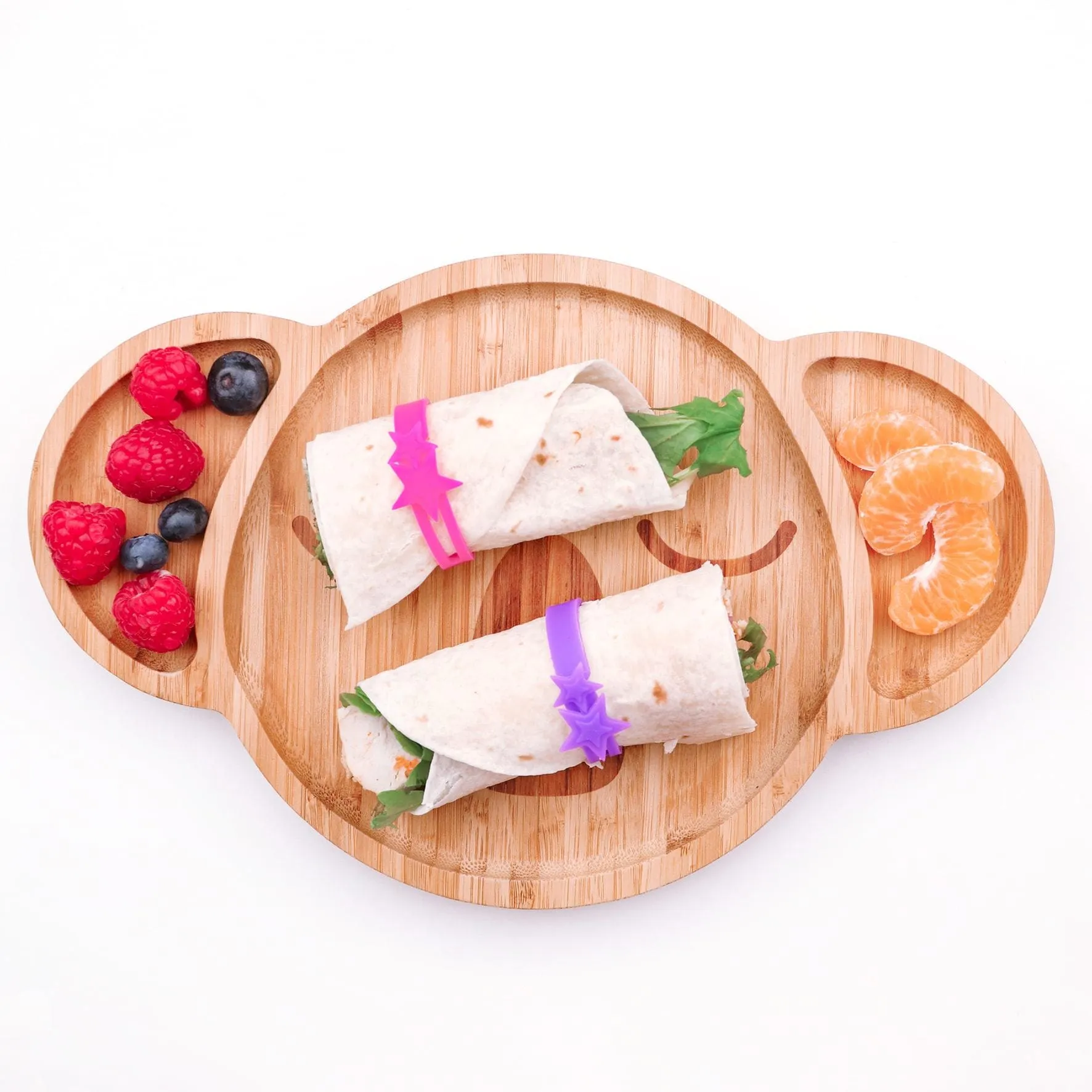 Lunch Punch Silicone Wrap Bands (Set of 5) PINK