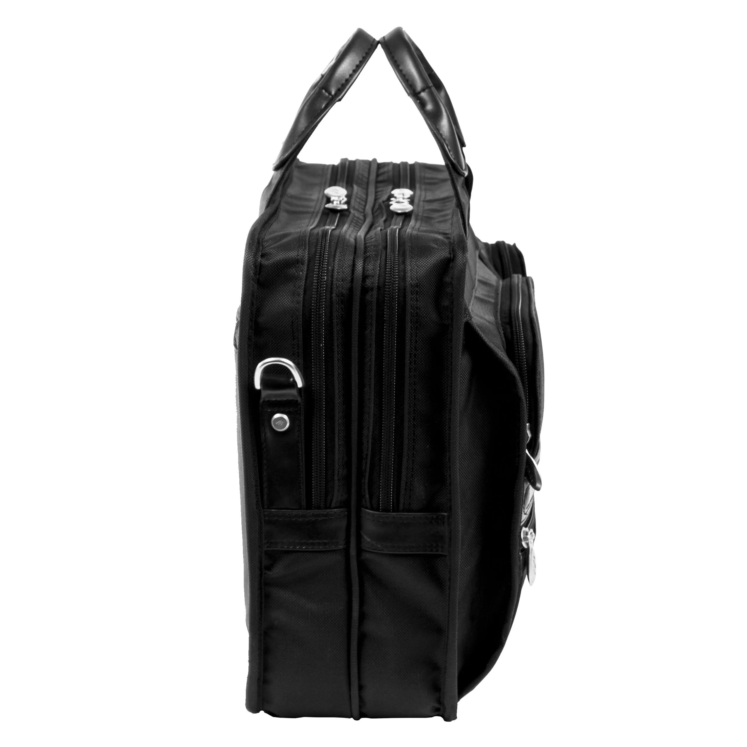McKlein HUBBARD 15" Nylon Double Compartment Laptop Briefcase