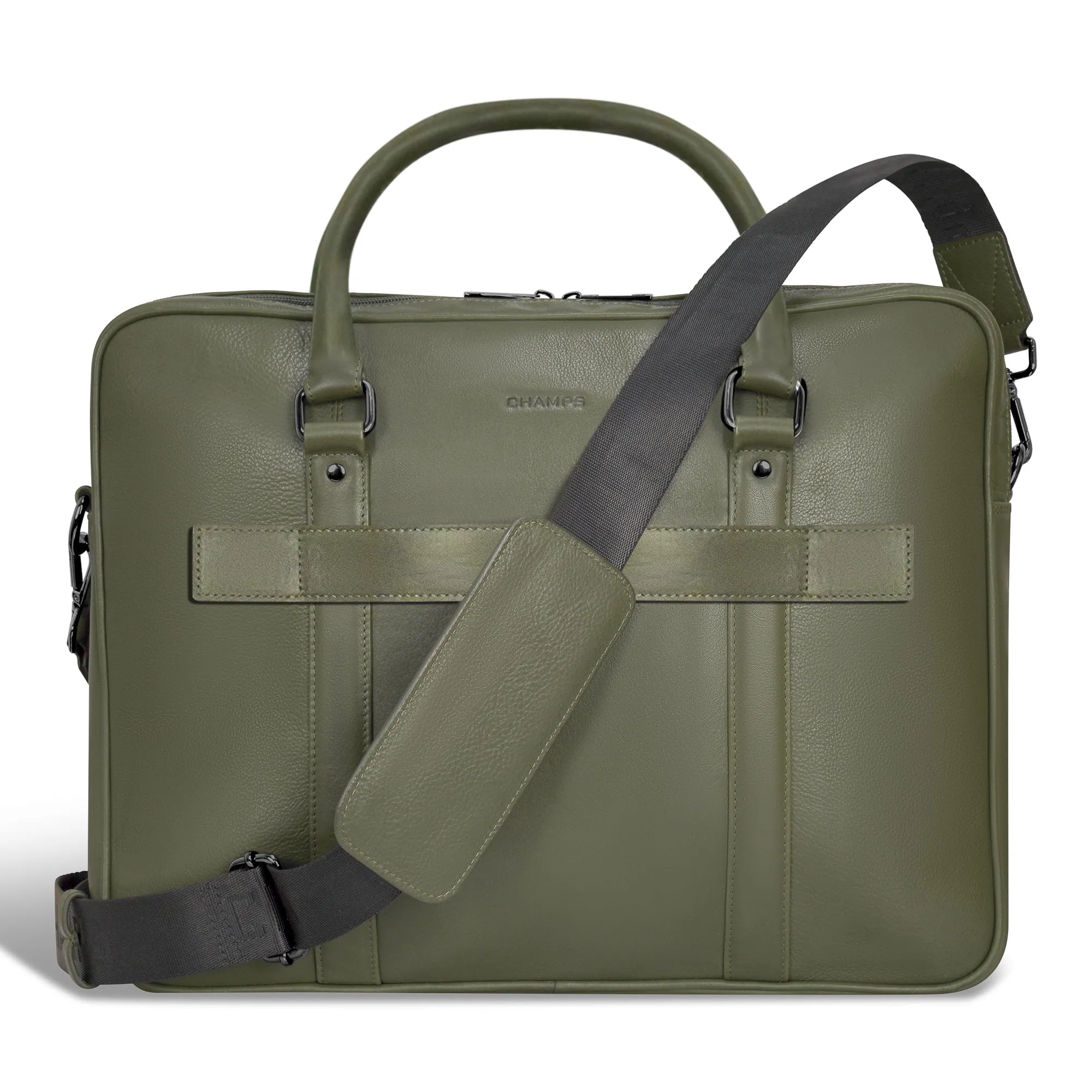 Onyx / Leather Briefcase