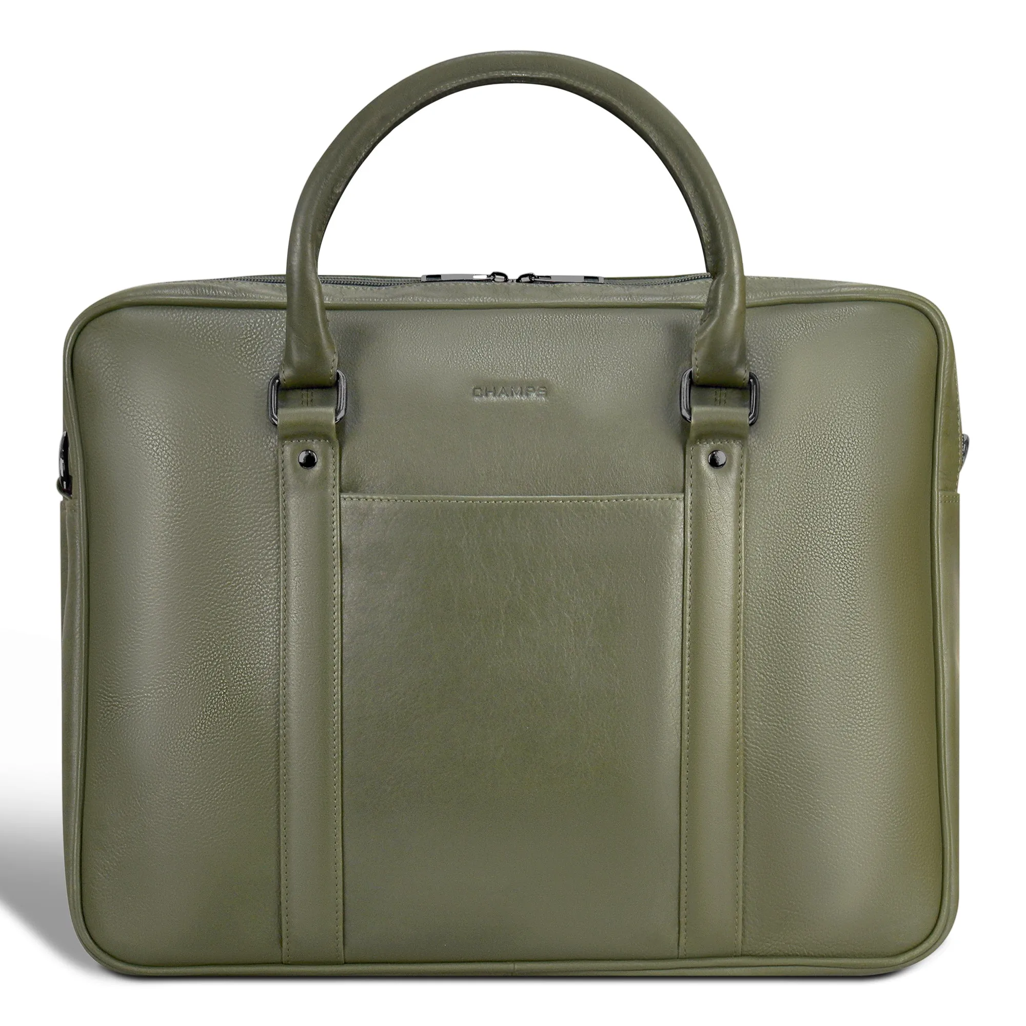 Onyx / Leather Briefcase