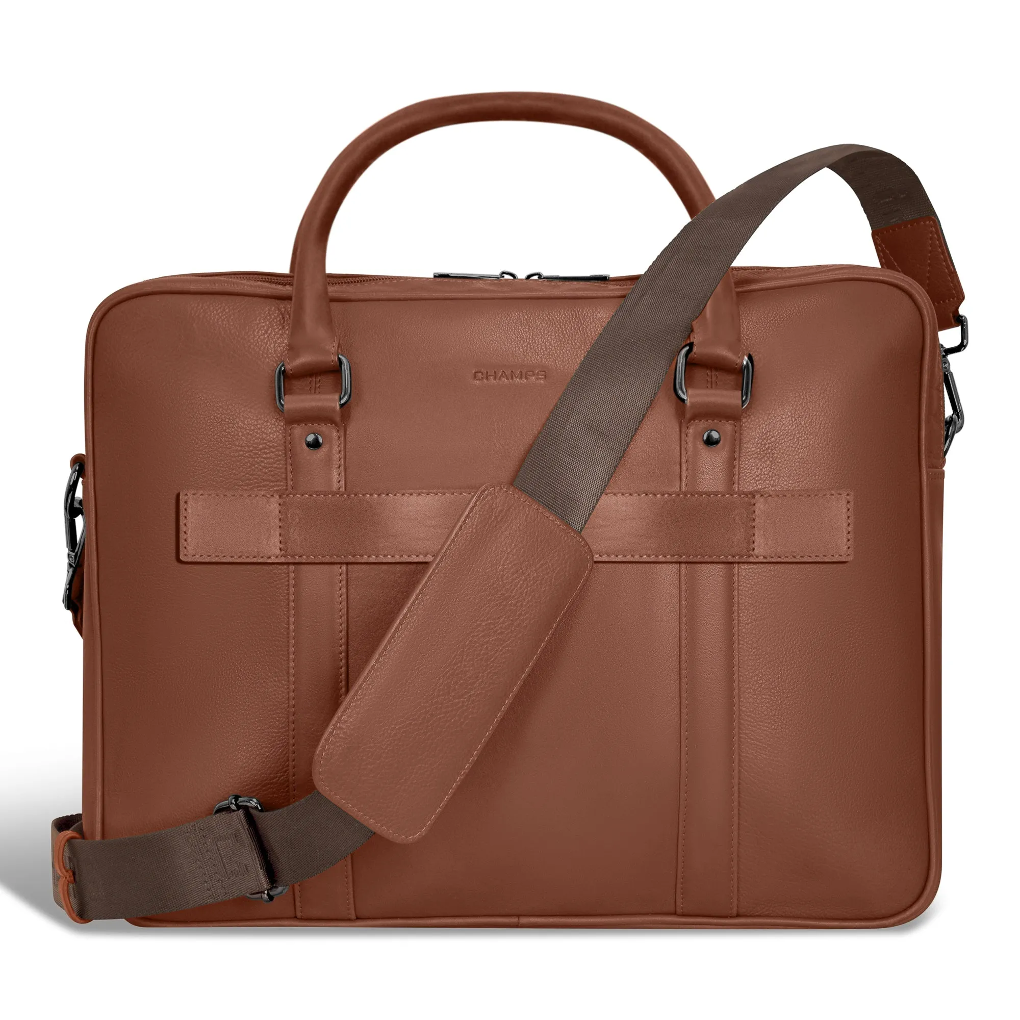 Onyx / Leather Briefcase