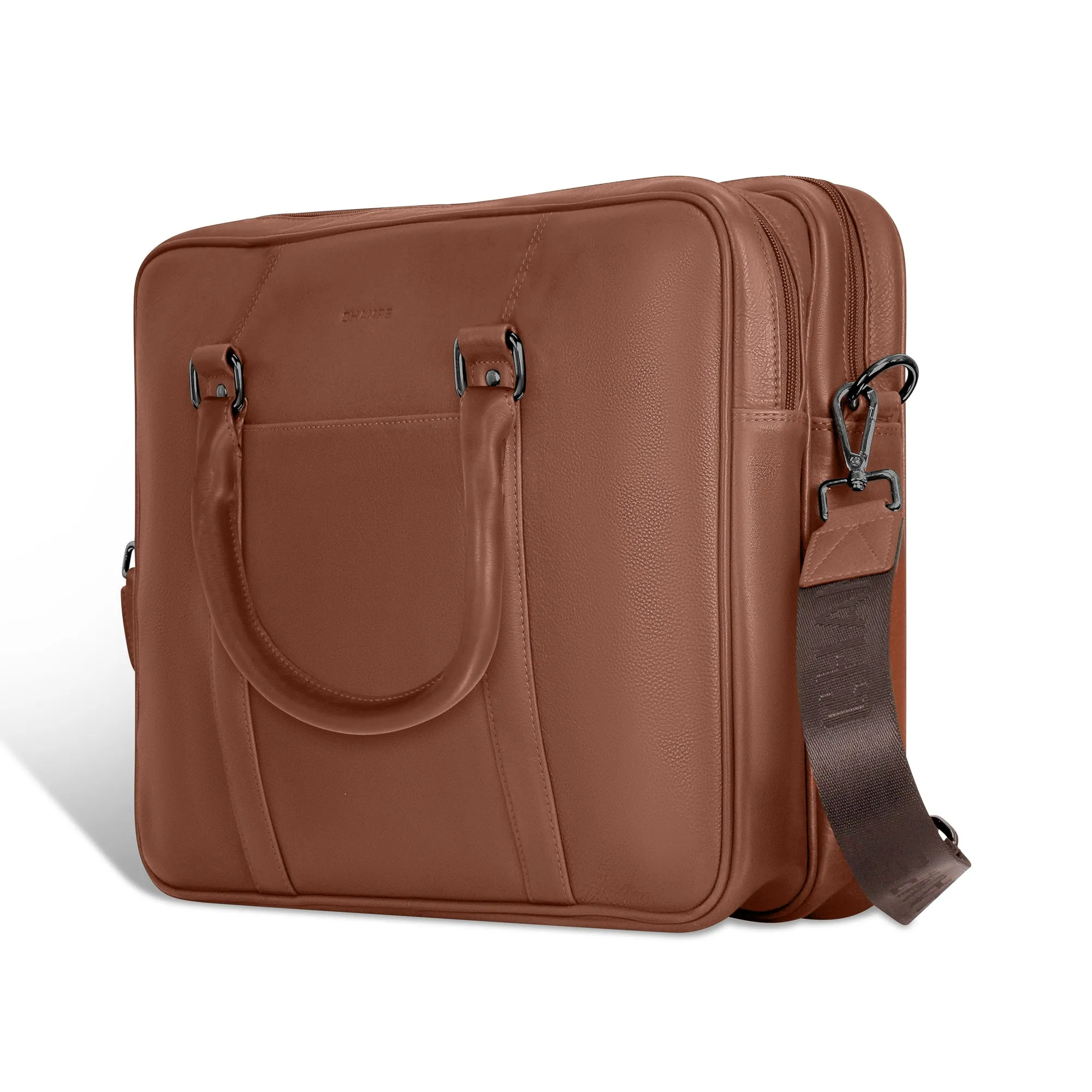 Onyx / Leather Briefcase