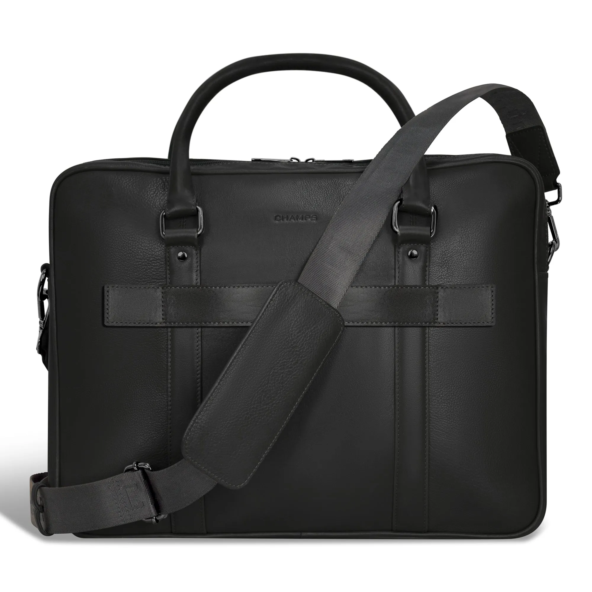 Onyx / Leather Briefcase