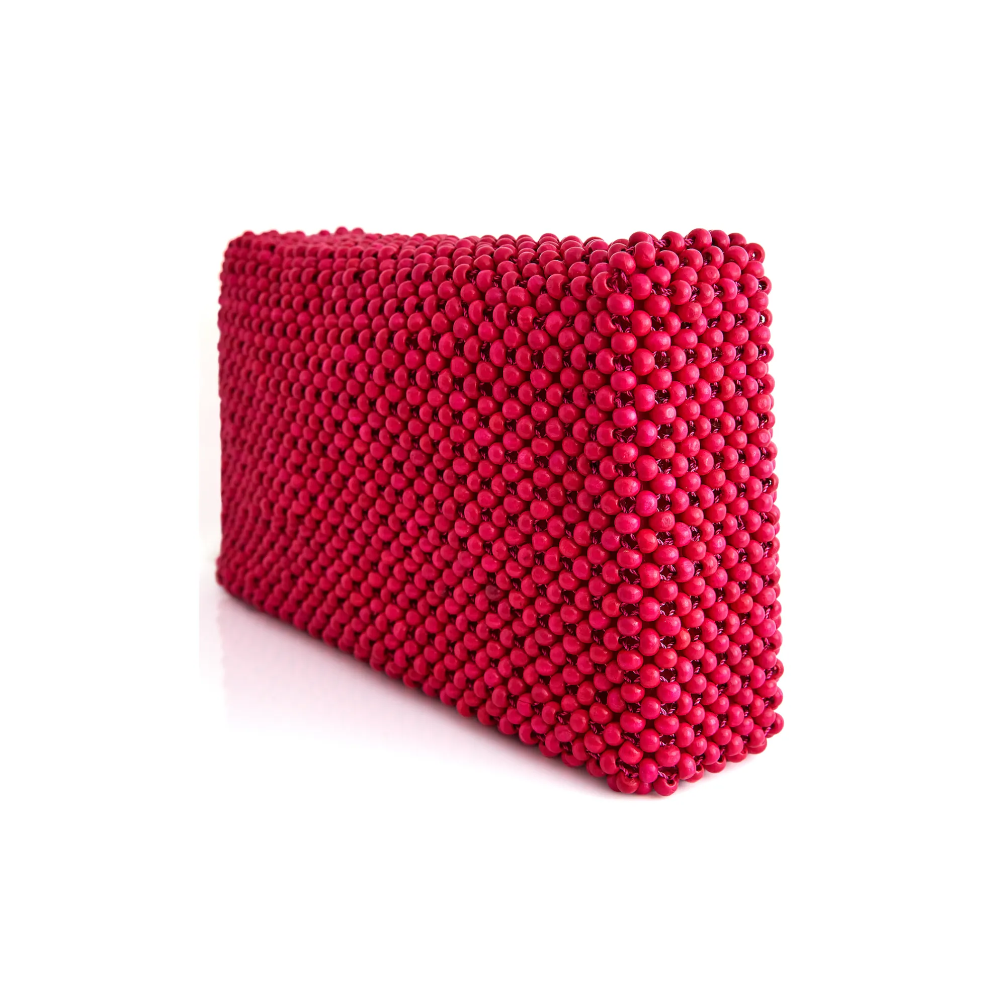 Waterfall Clutch Fuchsia