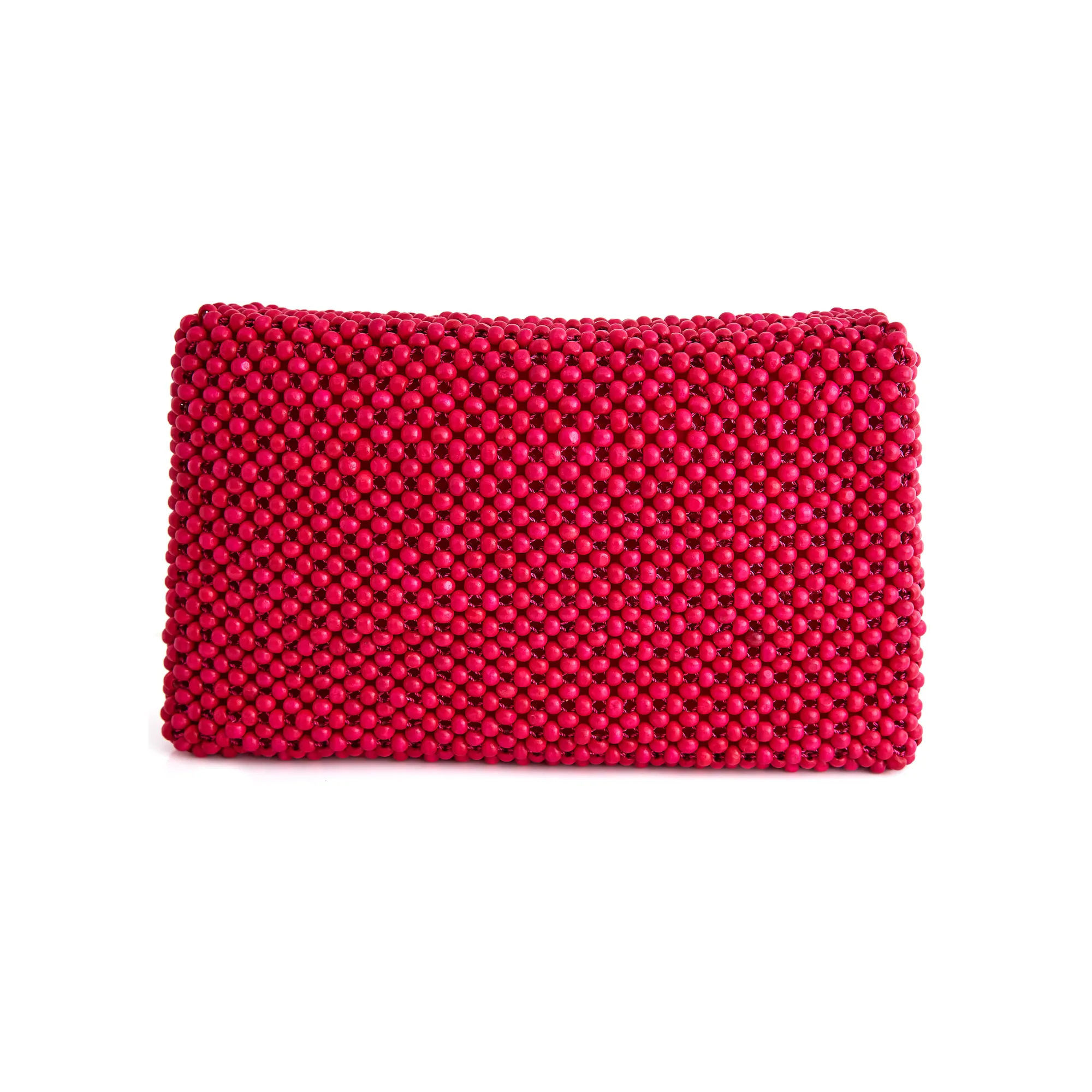 Waterfall Clutch Fuchsia